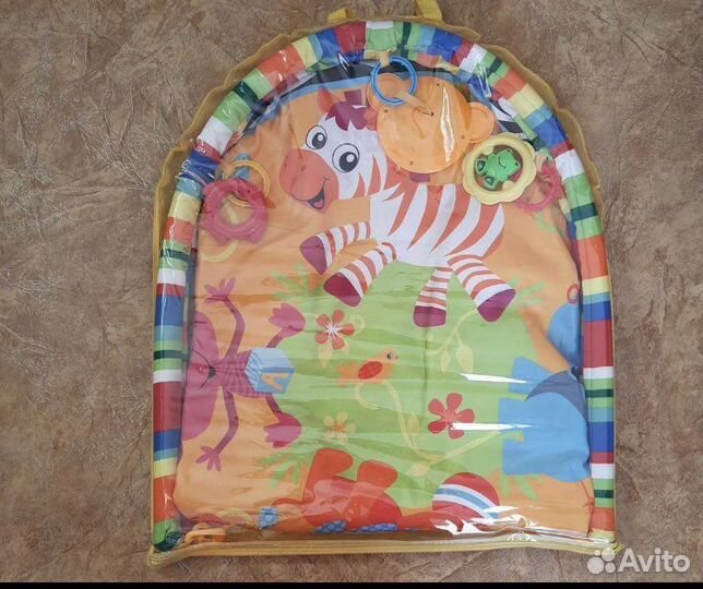 Развивающий коврик + грелка на животик