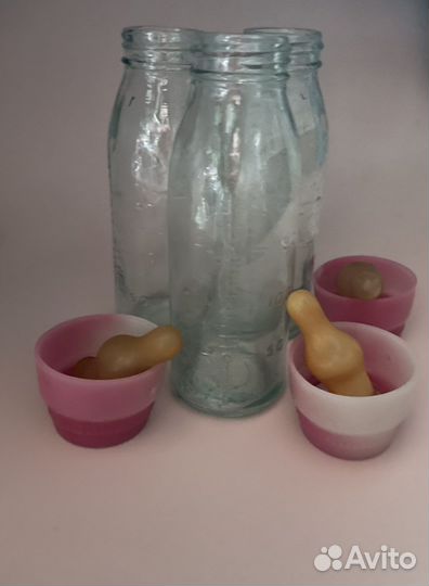 Мерные бутылочки для кормления СССР