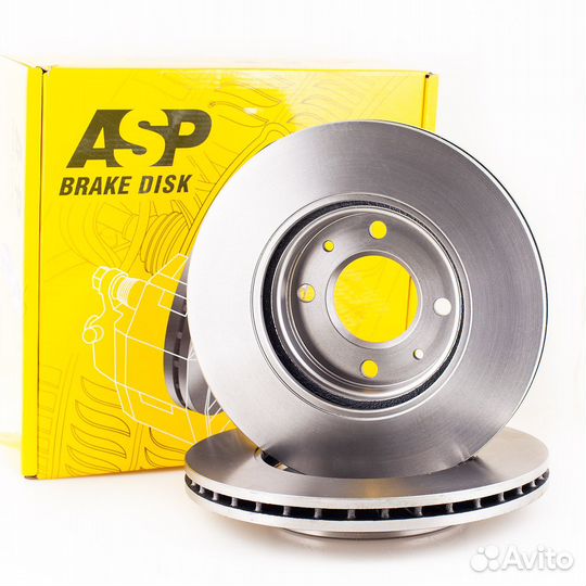 Диск тормозной перед Hyundai Solaris