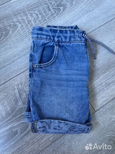 Джинсовые шорты детские