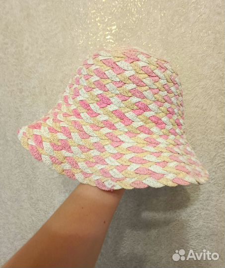 Шляпка соломенная для девочки