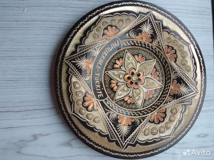 Тарелка настенная керамика