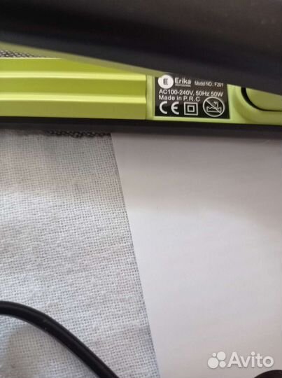 Мини-щипцы гофре для укладки волос Erika F 201g