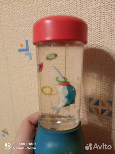 Советская игрушка СССР Дельфин в воде