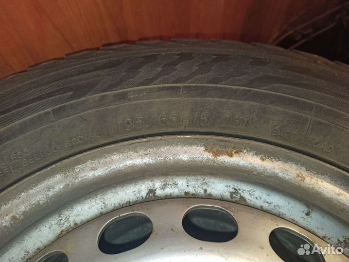 Комплект зимних колес R15 VW, Skoda, Seat