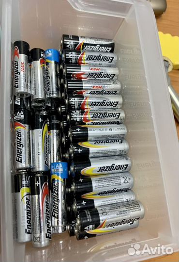 Батарейки новые аа, ааа