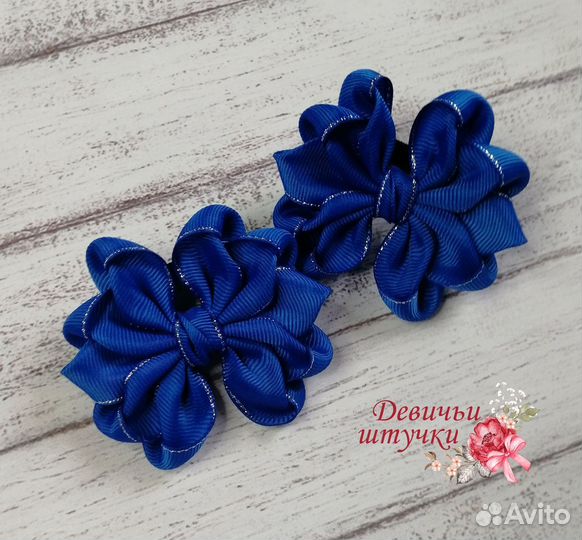 Набор школьных бантиков ручной работы