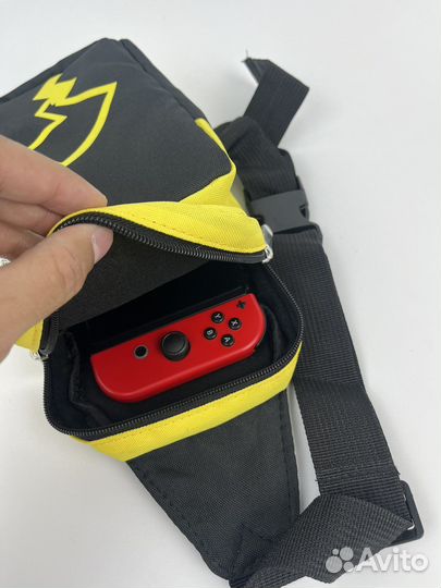 Сумка-рюкзак для Switch - Хвост Pikachu