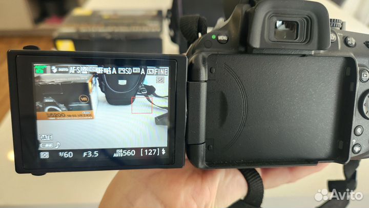 Фотоаппарат nikon 5200 18-55 VR II kit