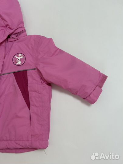 Демисезонная куртка на девочку 74 80