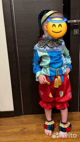 Костюм петрушки, скомороха сшитый на заказ