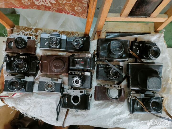 Фотоаппарат Зенит, Zenit E, Canon Mate, Зоркий