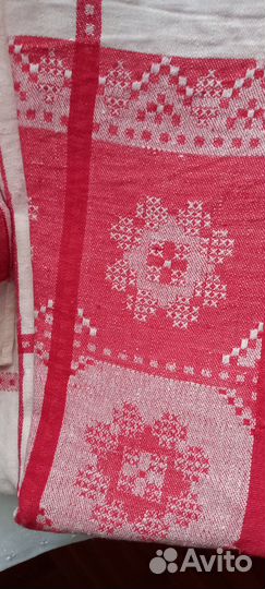 Скатерть льняная с салфетками