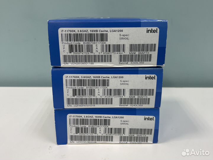 Intel core i7 11700k