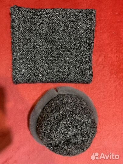 Комплект снуд и шапка