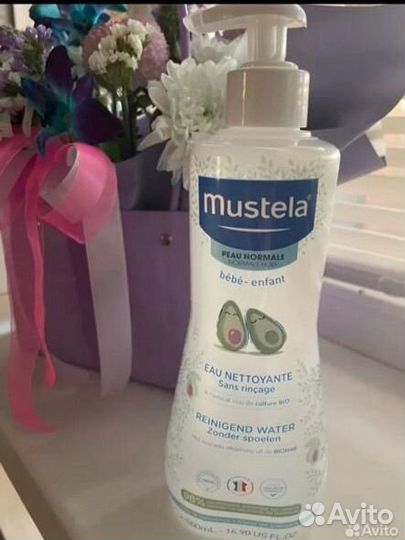 Mustela Мустела очищающая вода