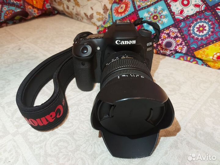 Фотоаппарат Canon EOS 80D с обьективом Sigma AF
