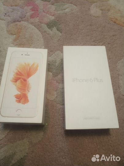 Коробка от iPhone 6s 6plus