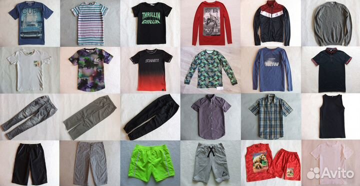 Брендовые вещи на мальчика 146 152