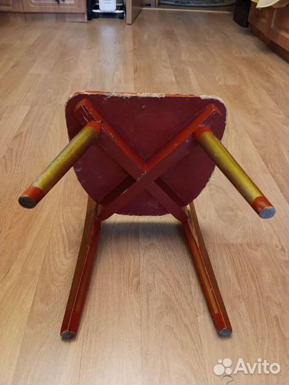 Детский стульчик хохлома