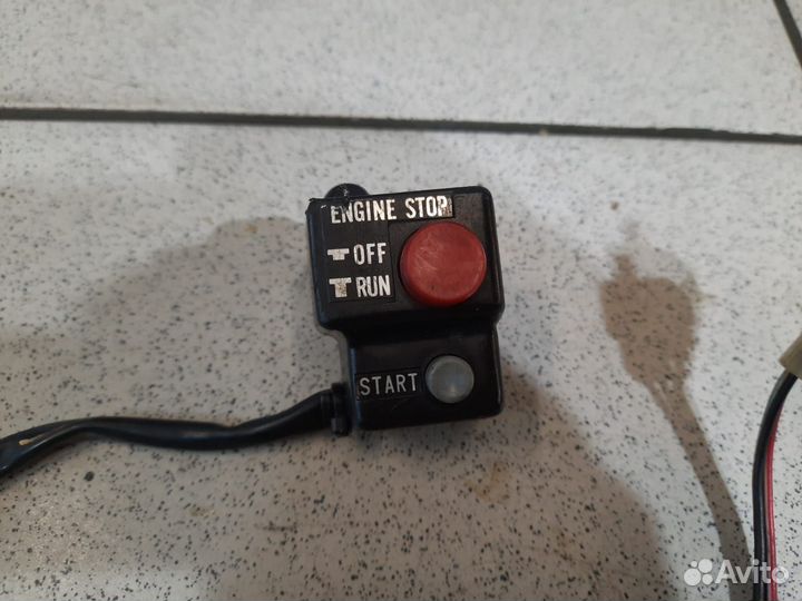 Пульт руля правый Yamaha XT600Z Tenere 1988