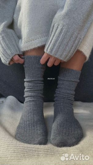 Носочки серые
