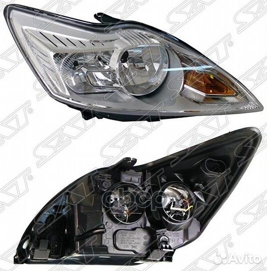 Фара (под корректор,хром) правая 08- ST4311170C