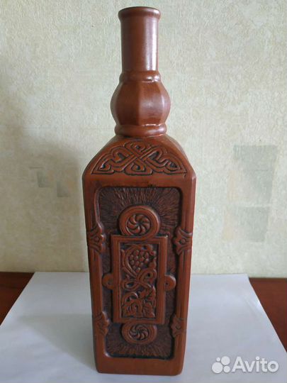 Бутылка для вина, керамика