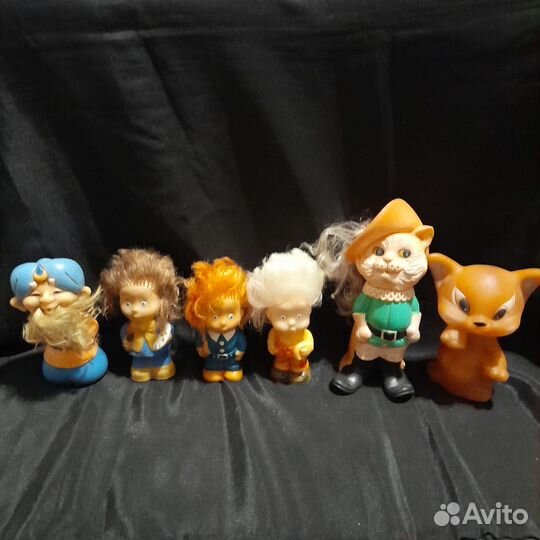 Резиновые игрушки СССР