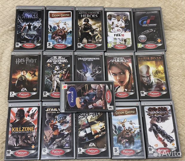Игры для PSP (Platinum). лот 2