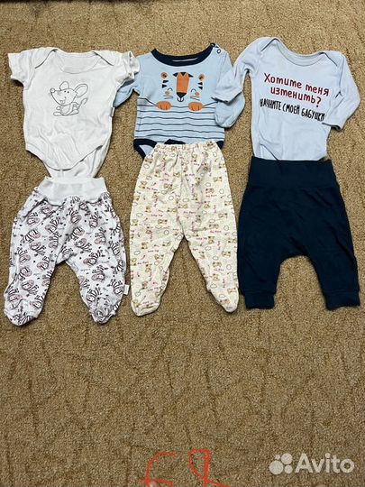 Набор вещей для новорожденного