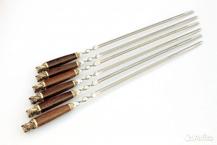 Набор шампуров без чехла - Бараны