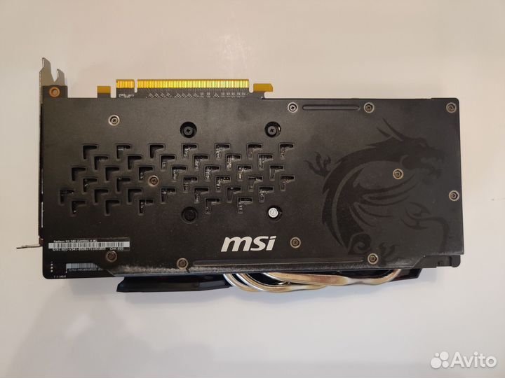 Видеокарта MSI Radeon RX 580 8GB Gaming X