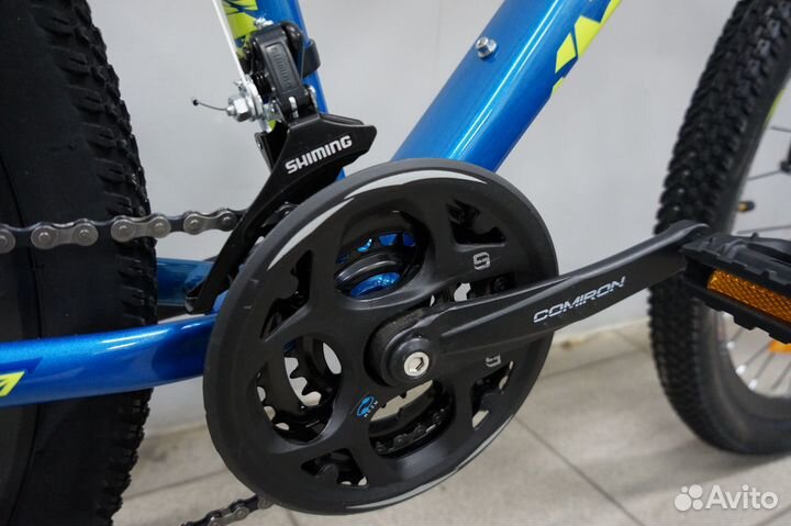 Велосипед алюминиевый Синий 26 на дисковых