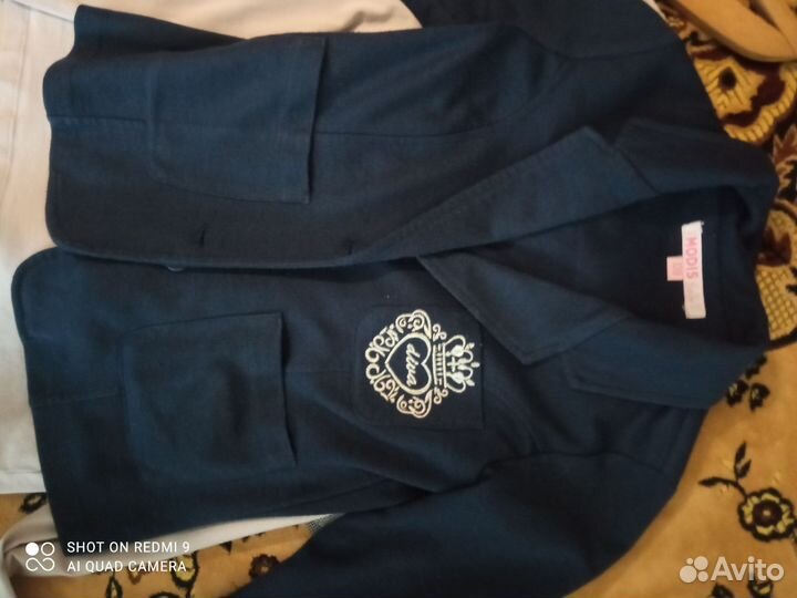 Пиджак,рубашка для школы