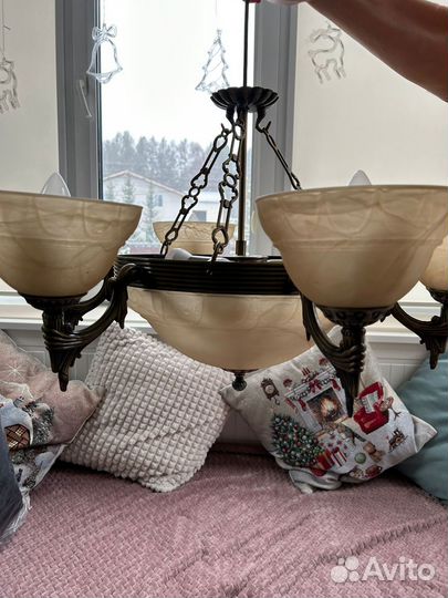 Люстра винтаж италия