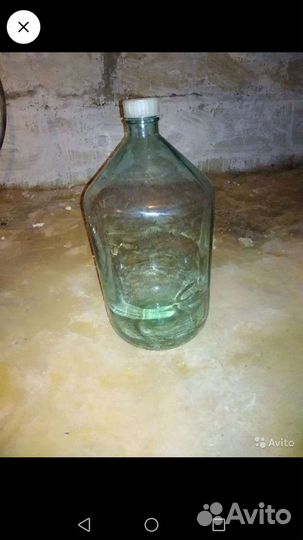 Бутыль стеклянная 20 литров