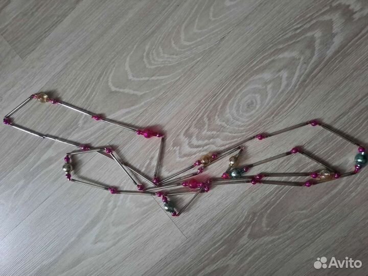 Бусы на елку СССР