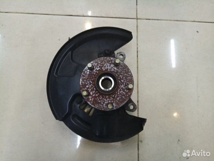 Кулак передний, ступица, цапфа передний левый