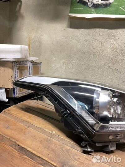 Фара правая линза LED Хендай Крета