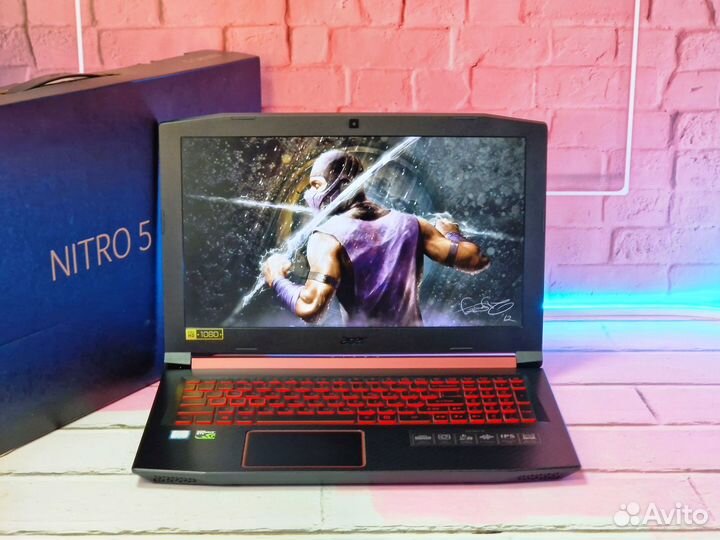 Ноутбук Acer Core i5 GTX1050 SSD + 1Tb IPS FullHD