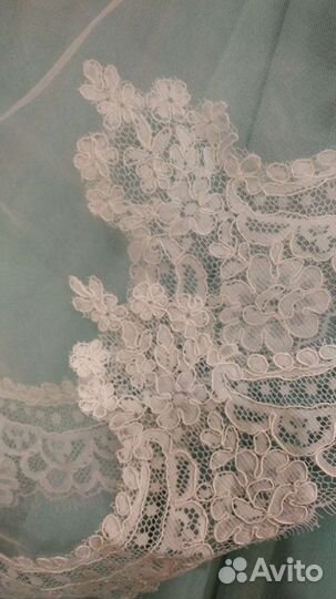 Свадебный аксессуар. Айвори фата