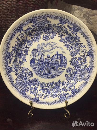 Тарелка антикварная