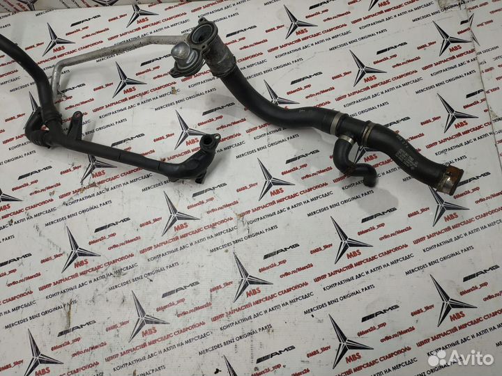 Патрубок охлаждения w211 Mercedes