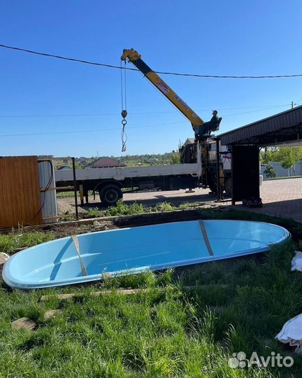 Композитный Бассейн 6х3 под ключ