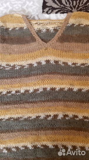 Жилет ручной вязки 50-52р