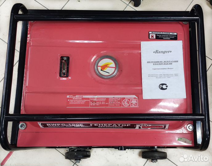 Сварочный генератор бензиновый Ranger rwpg-190E