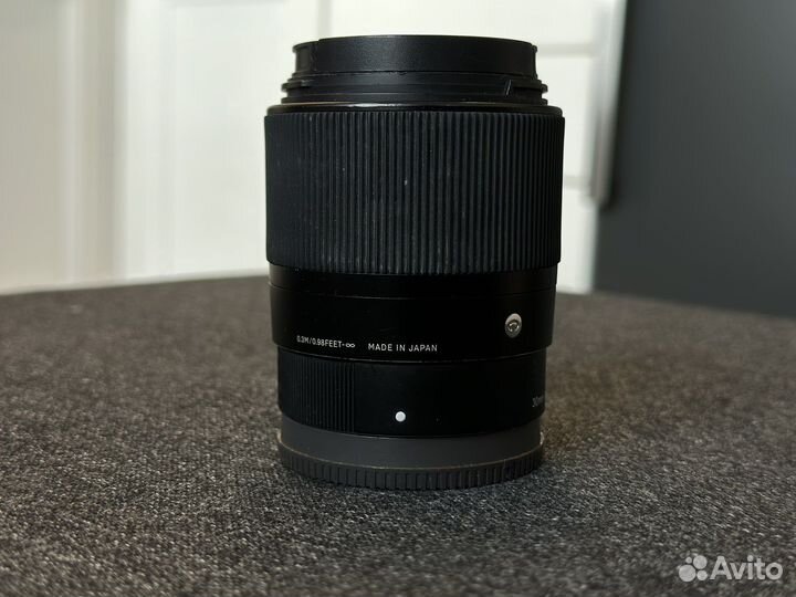 Объектив 30 mm 1 4 sony