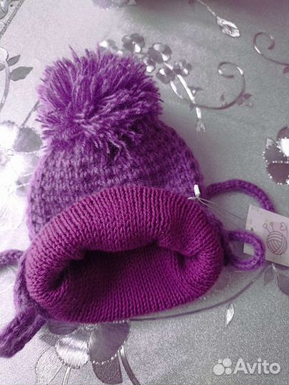 Шапка для девочки новая