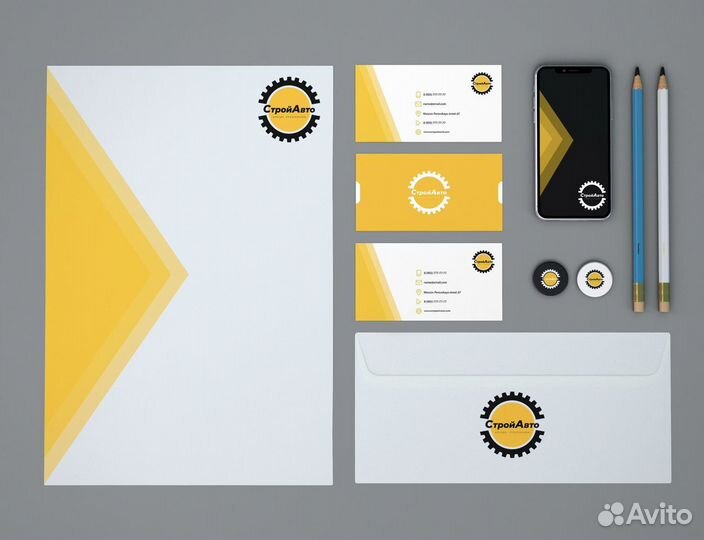 Дизайн логотипа, визиток